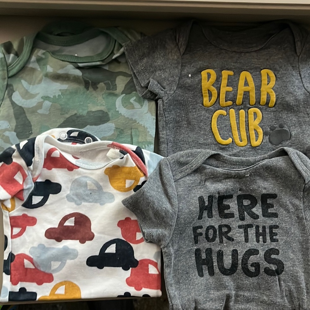 (4) three month bodysuit